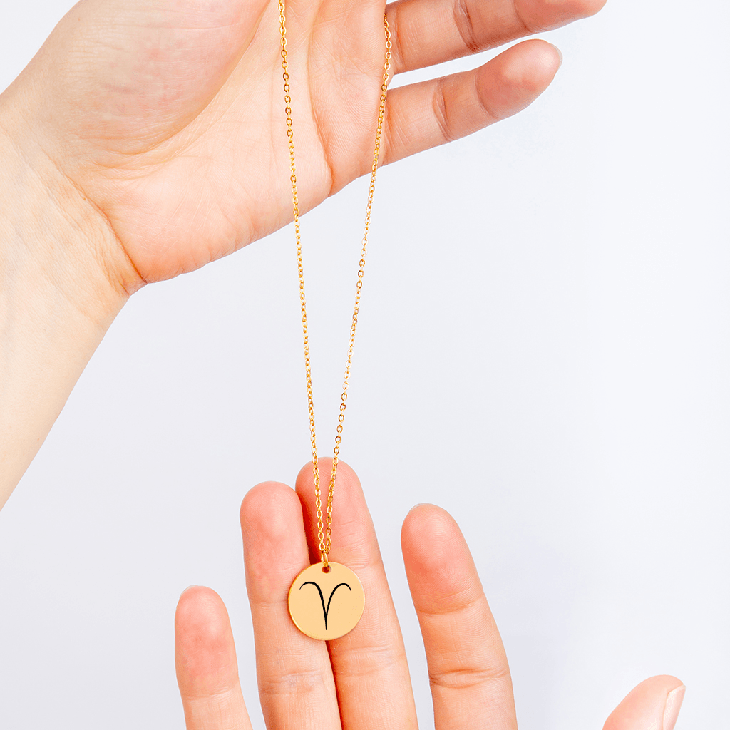 Personalized Zodiac Sign Necklace - Bijouxelry