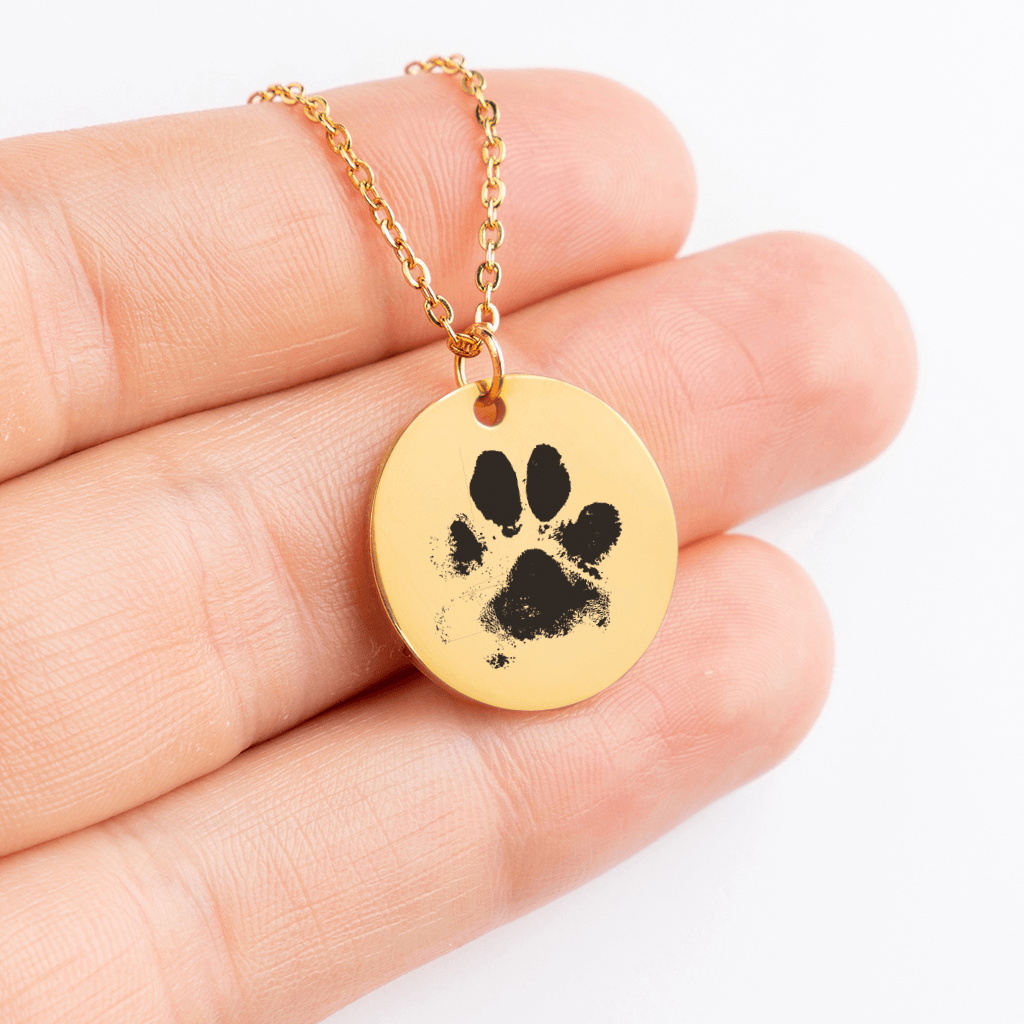 Paw Print Necklace - Bijouxelry