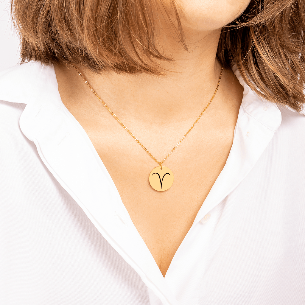 Personalized Zodiac Sign Necklace - Bijouxelry