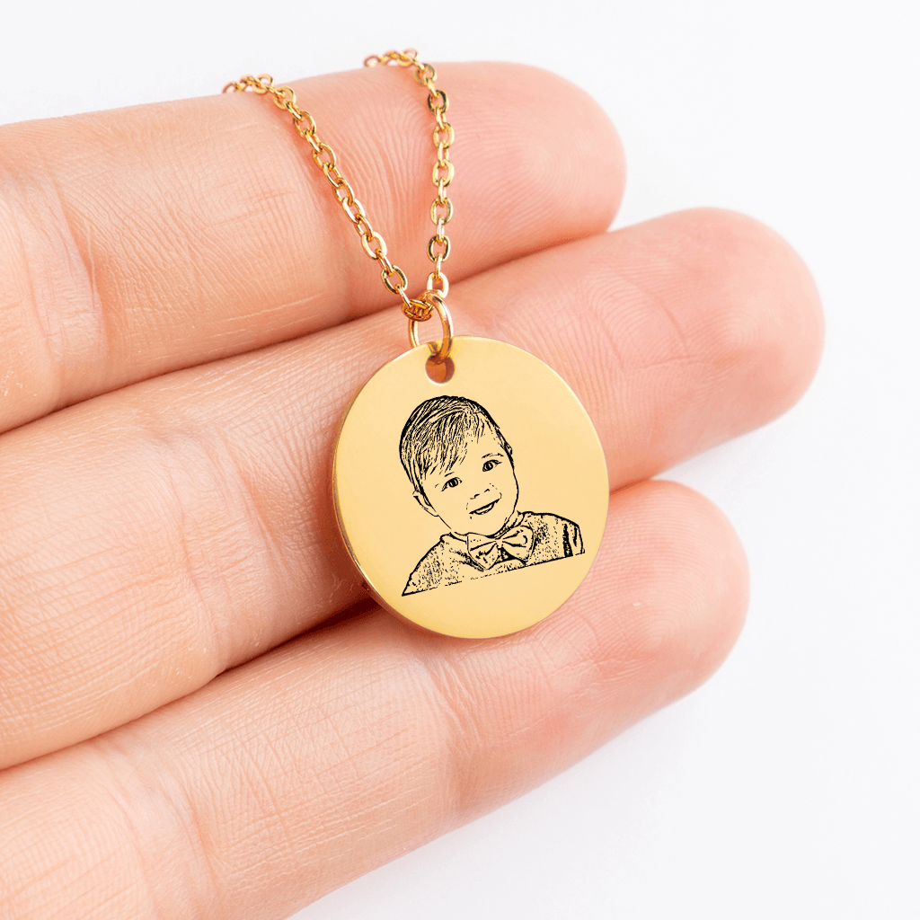 Baby Portrait Necklace - Bijouxelry