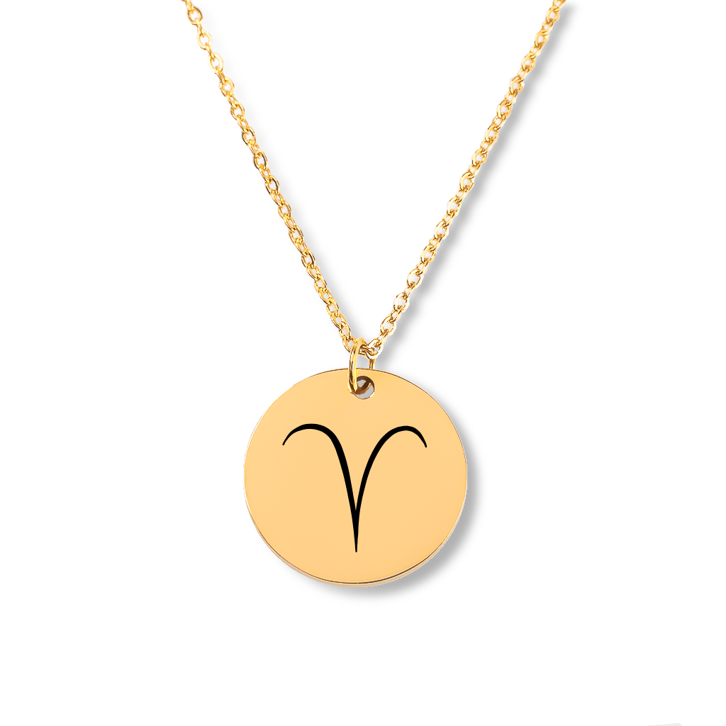 Personalized Zodiac Sign Necklace - Bijouxelry