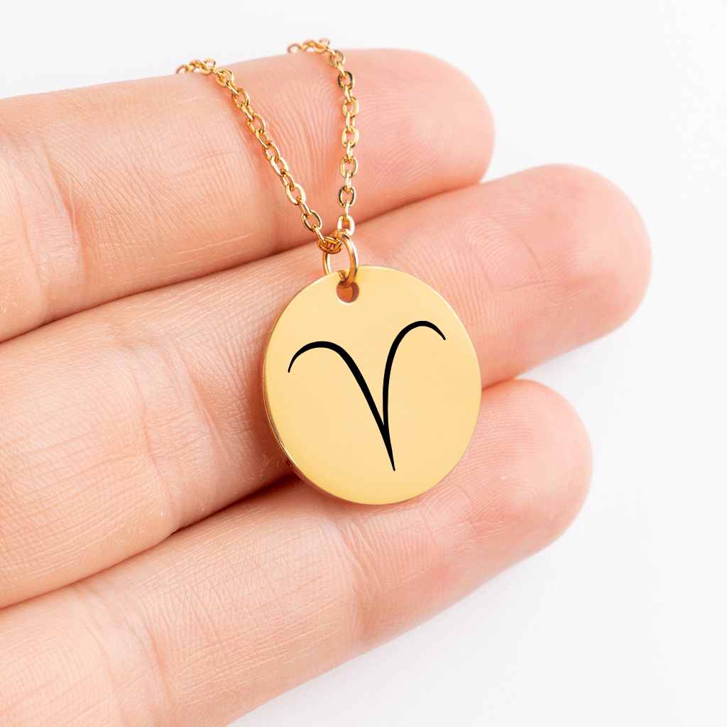 Personalized Zodiac Sign Necklace - Bijouxelry