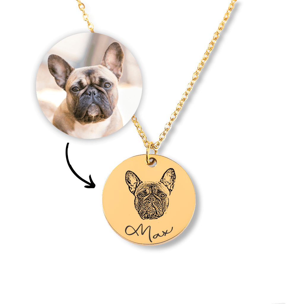 Pet Portrait Necklace - Bijouxelry